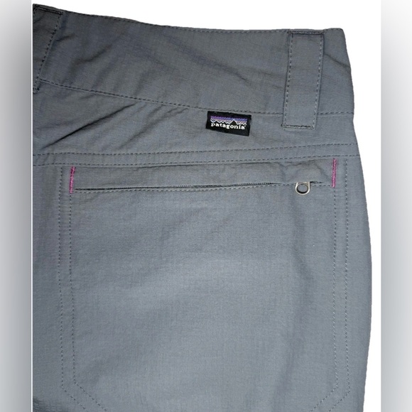 Patagonia Borderless Mid Rise Outdoor Capri Pants Gray Size 2 29x21 - Picture 7 of 9